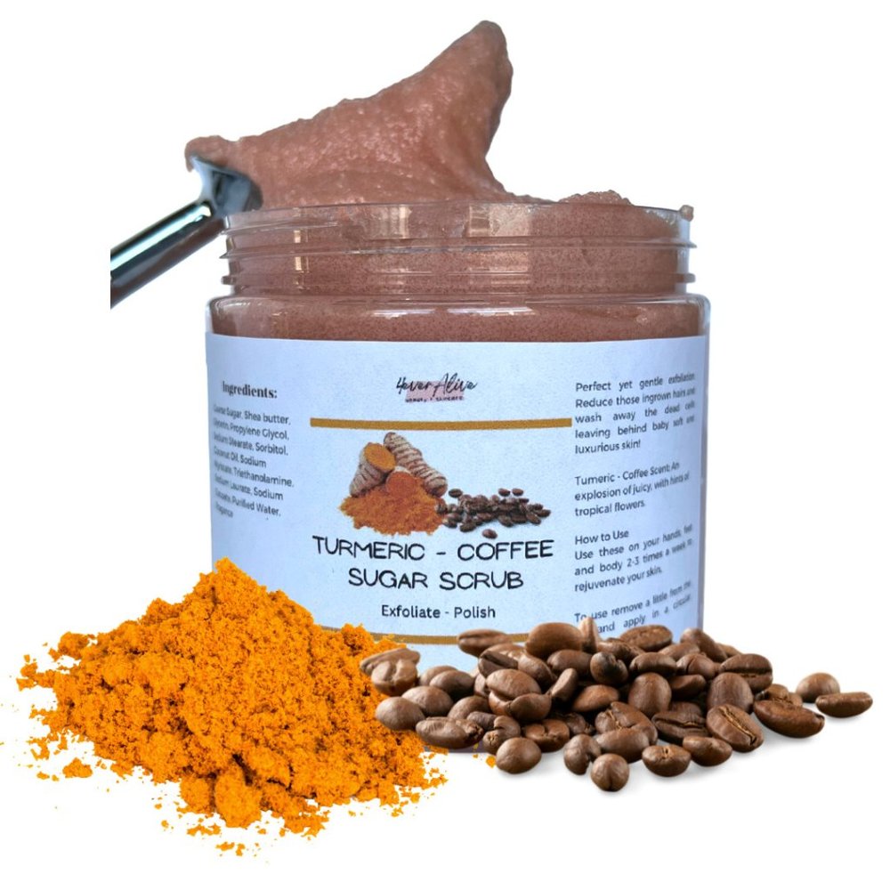 Turmeric-Coffee Body Scrub!